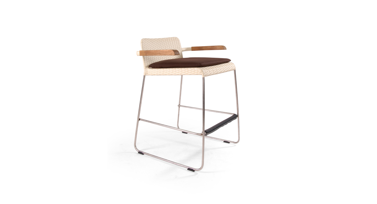 Sun Set Arms Stool
